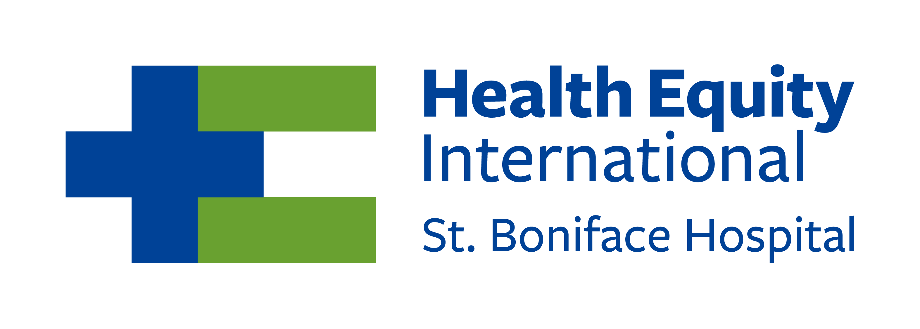 Logo for Health Equity International/St. Boniface Hospital