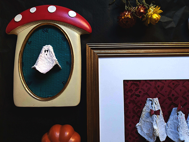 A Spooky Home Decor Craft for Kids and Adults