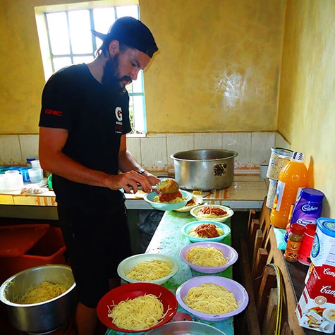 Food Preparation in Ghana