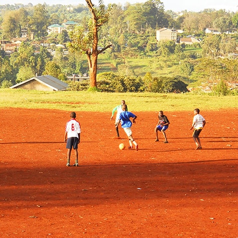 Kenya football academy training
