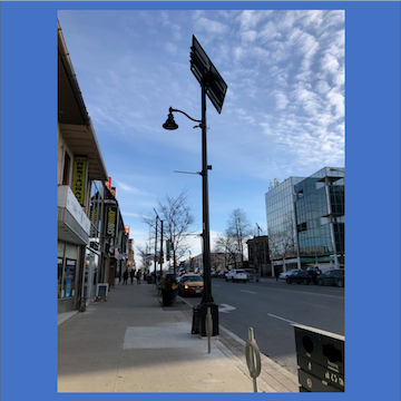 Clear Blue Technologies Illuminates Torontos Bloor Street