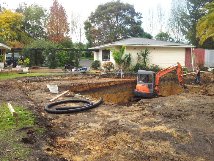 Pool built by Northern Pools for Paul & Julie Atkins