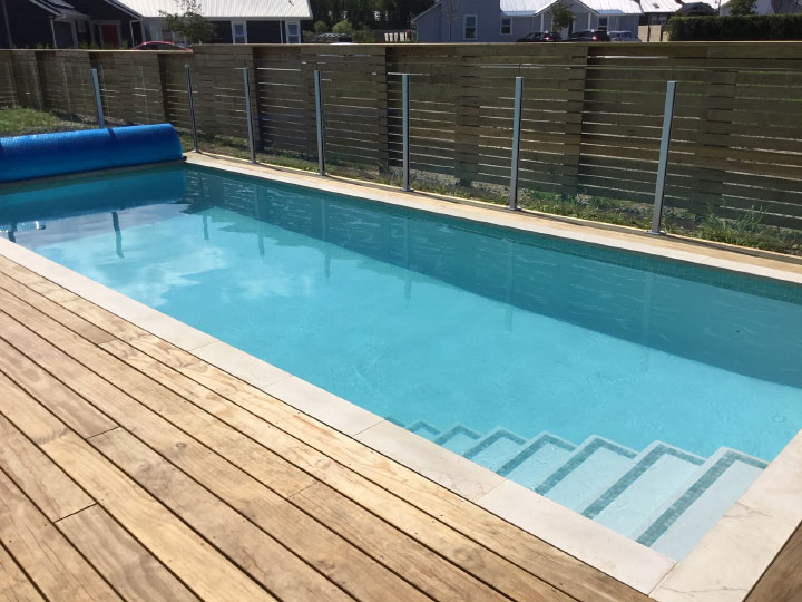 Pool built by Northern Pools for Martin & Rebecca West