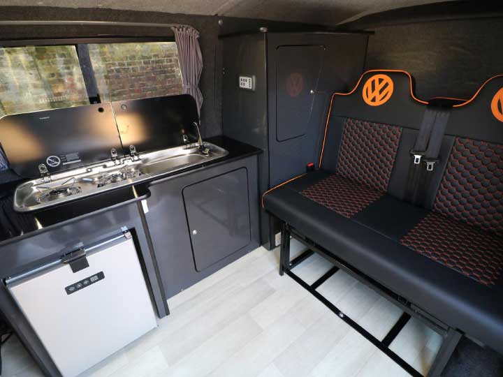 Cabin Interior: Kitchen