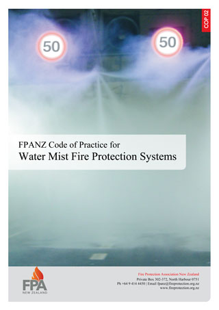 Code of Practice: Water Mist Fire Protection Systems