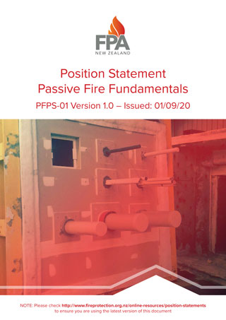 Position Statement: Passive Fire Fundamentals