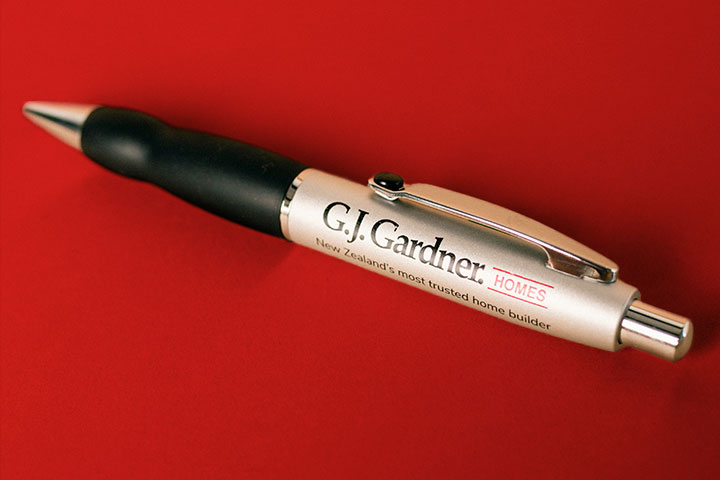 G. J. Gardner Homes branded pen