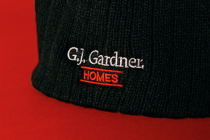 G. J. Gardner Homes embroidered beanie
