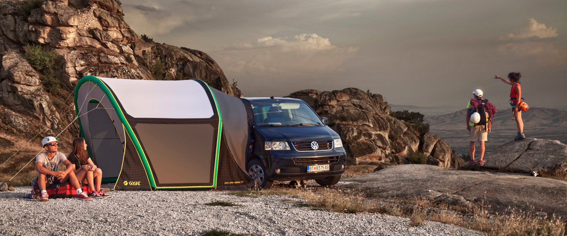 Vw t5 outlet tent